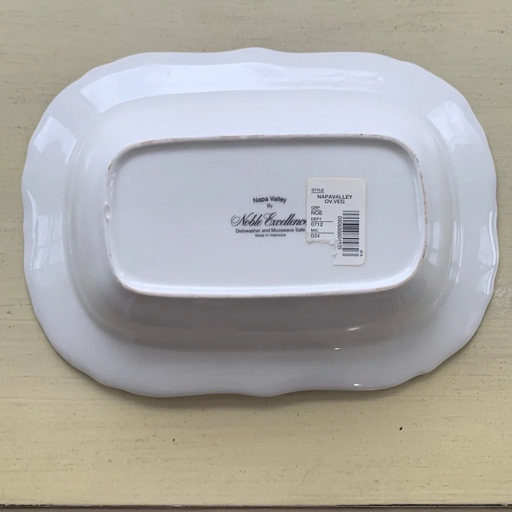 Noble Excellence Napa Valley 
oval Vegetable bowl - Picture 2 of 3